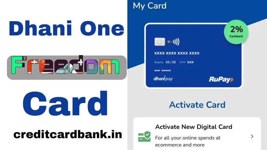 DHANI CREDIT CARD APPLY