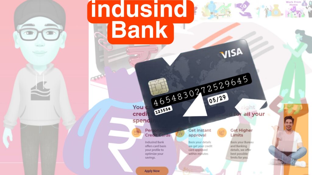 Indusind bank credit card kaise banaye